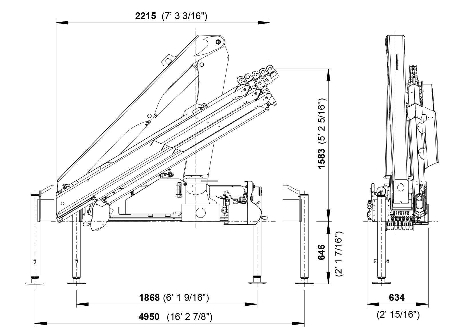 PK 6500 Performance PALFINGER